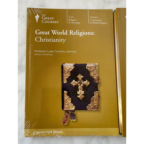 Great Courses Great World Religions-Christianity DVDs-Guidebook-Transcript Book - Picture 4 of 7